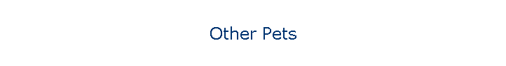 Other Pets